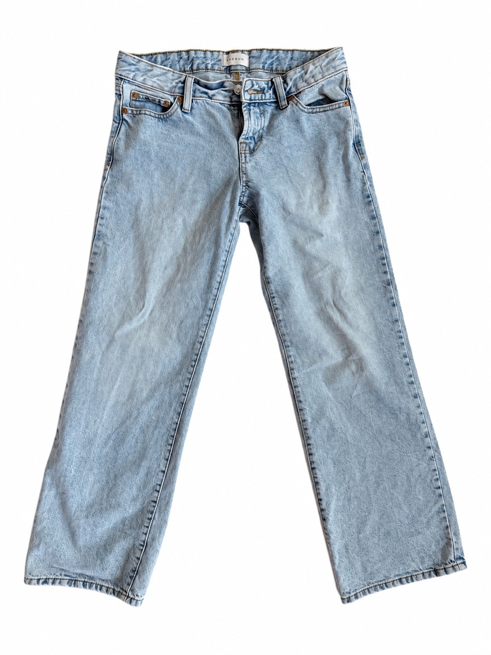 PacSun Zoe Low Rise Girlfriend Jeans – Light Blue